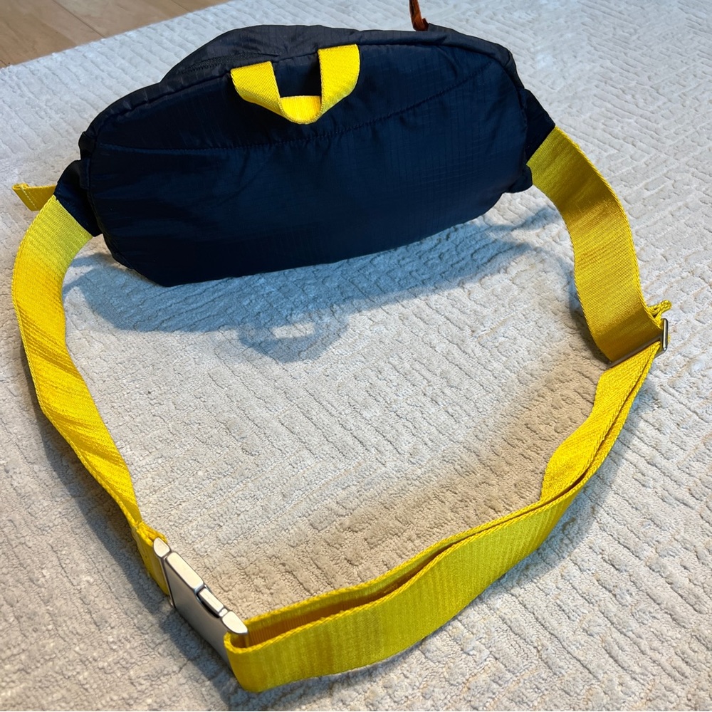 Heron Preston HP Fanny Pack Black Yellow Crossbody Made In Italy - Picture 10 of 14